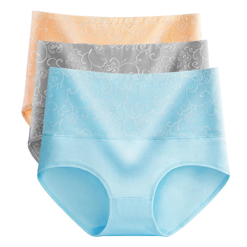 Damen Unterwäsche Baumwolle High Waist
