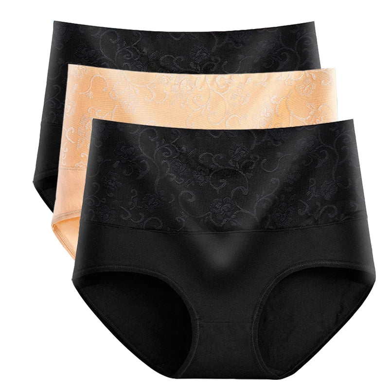 Damen Unterwäsche Baumwolle High Waist