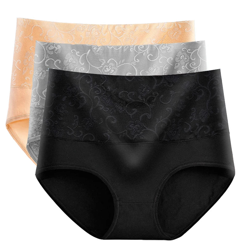 Damen Unterwäsche Baumwolle High Waist
