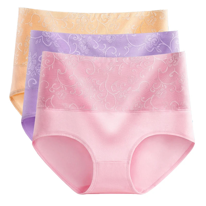 Damen Unterwäsche Baumwolle High Waist