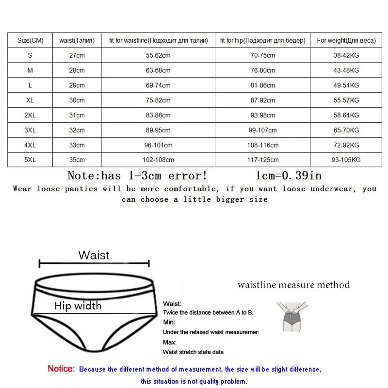Damen Unterwäsche Baumwolle High Waist