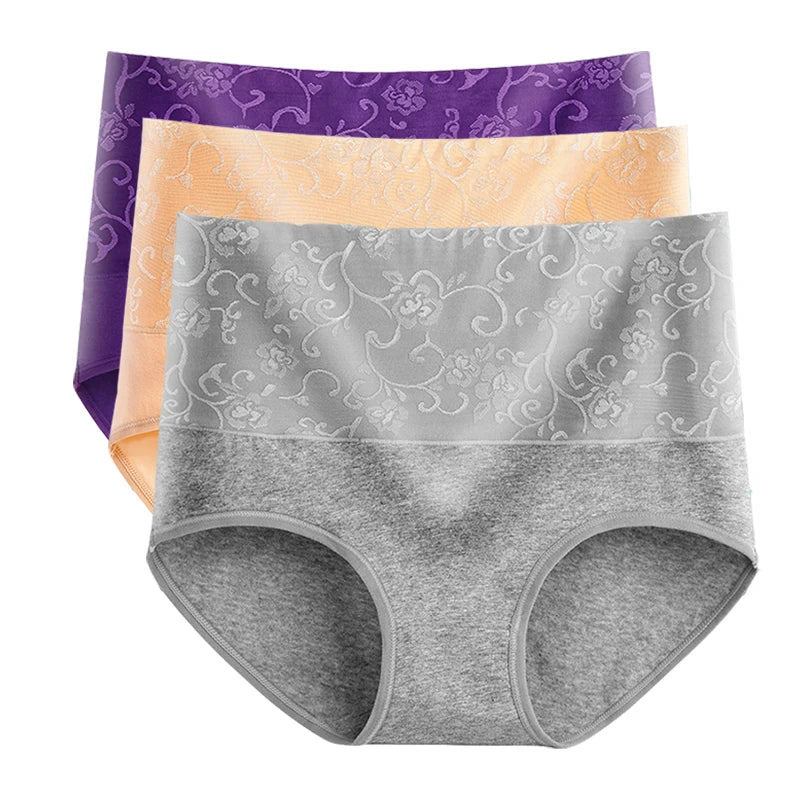 Damen Unterwäsche Baumwolle High Waist