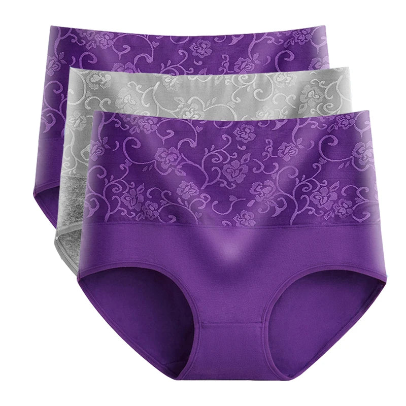 Damen Unterwäsche Baumwolle High Waist