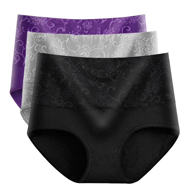 Damen Unterwäsche Baumwolle High Waist