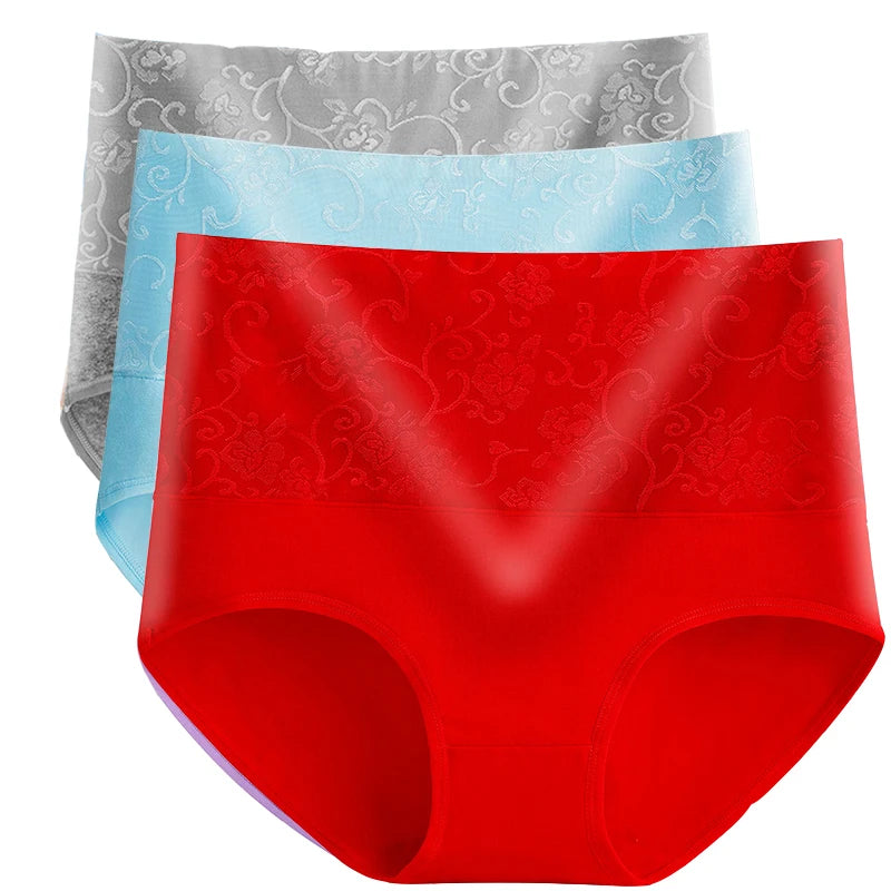 Damen Unterwäsche Baumwolle High Waist
