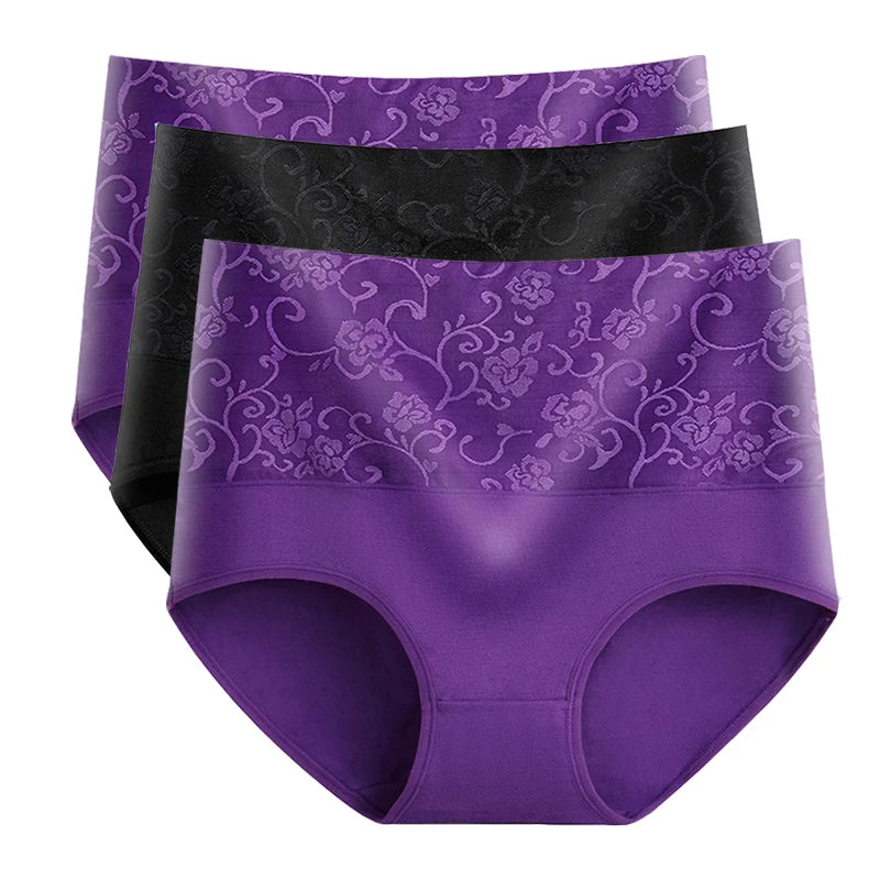 Damen Unterwäsche Baumwolle High Waist