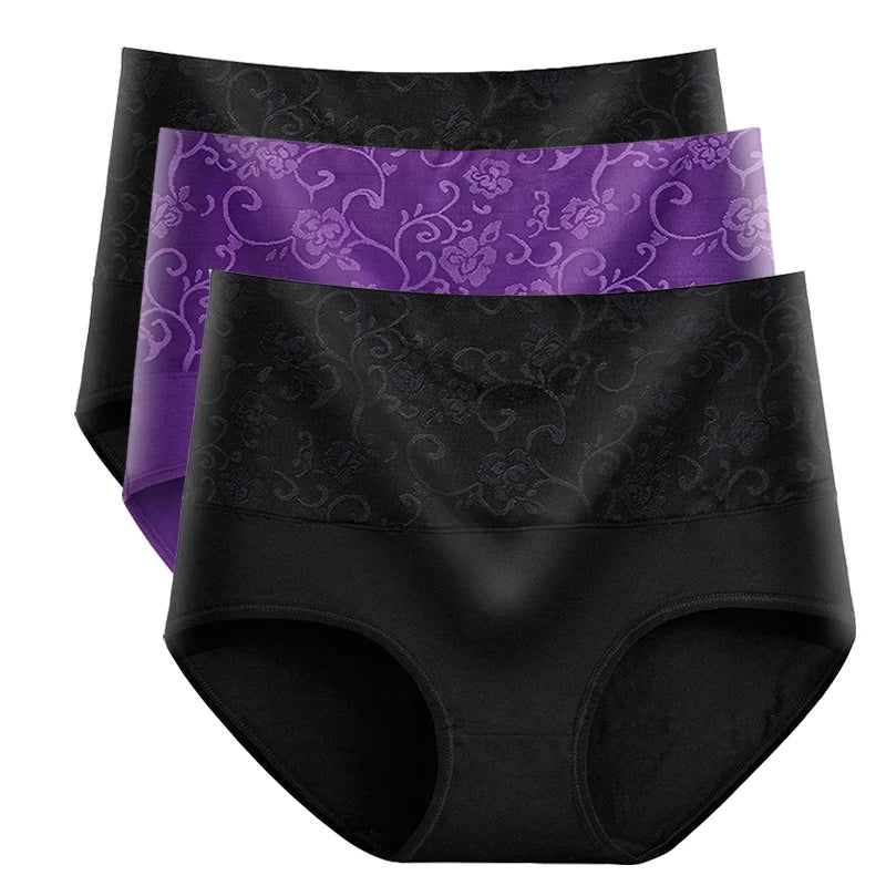 Damen Unterwäsche Baumwolle High Waist