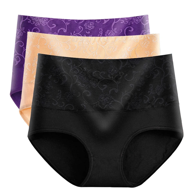 Damen Unterwäsche Baumwolle High Waist