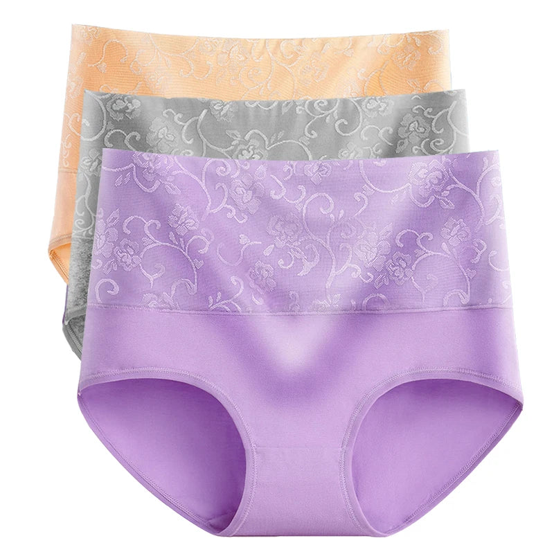 Damen Unterwäsche Baumwolle High Waist