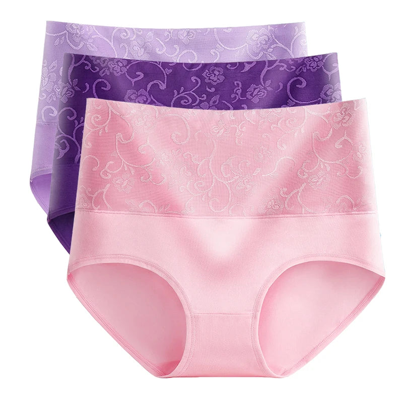 Damen Unterwäsche Baumwolle High Waist