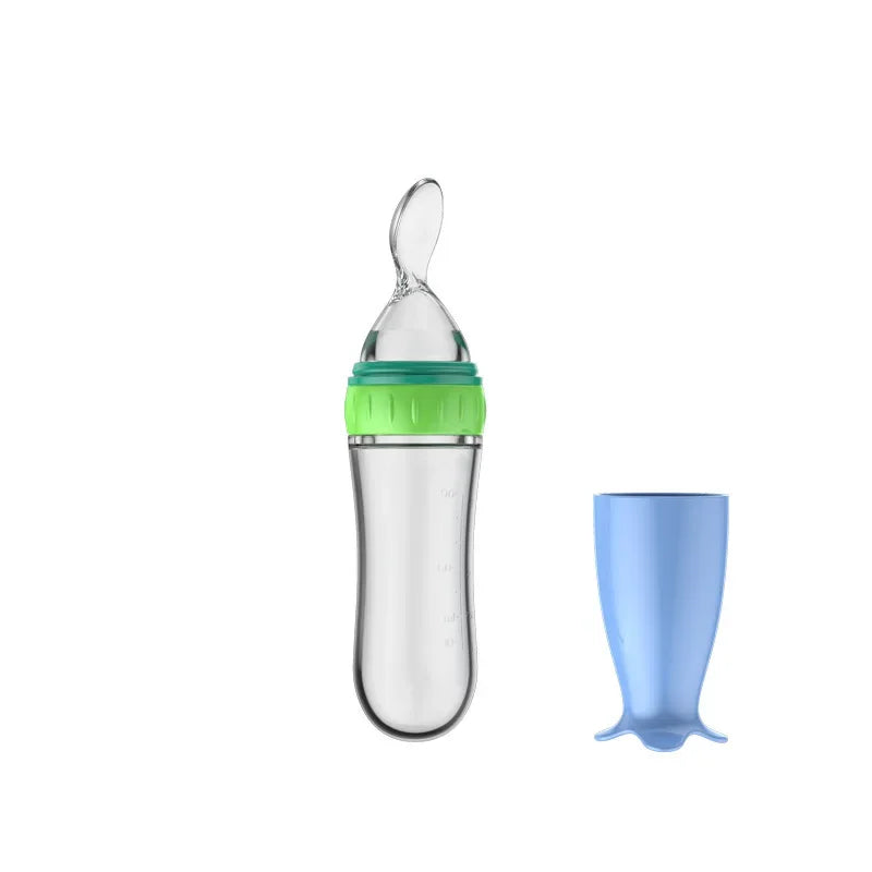 Silikon Babyflasche Löffel Set