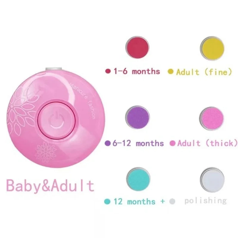 Elektrischer Baby Nageltrimmer Set