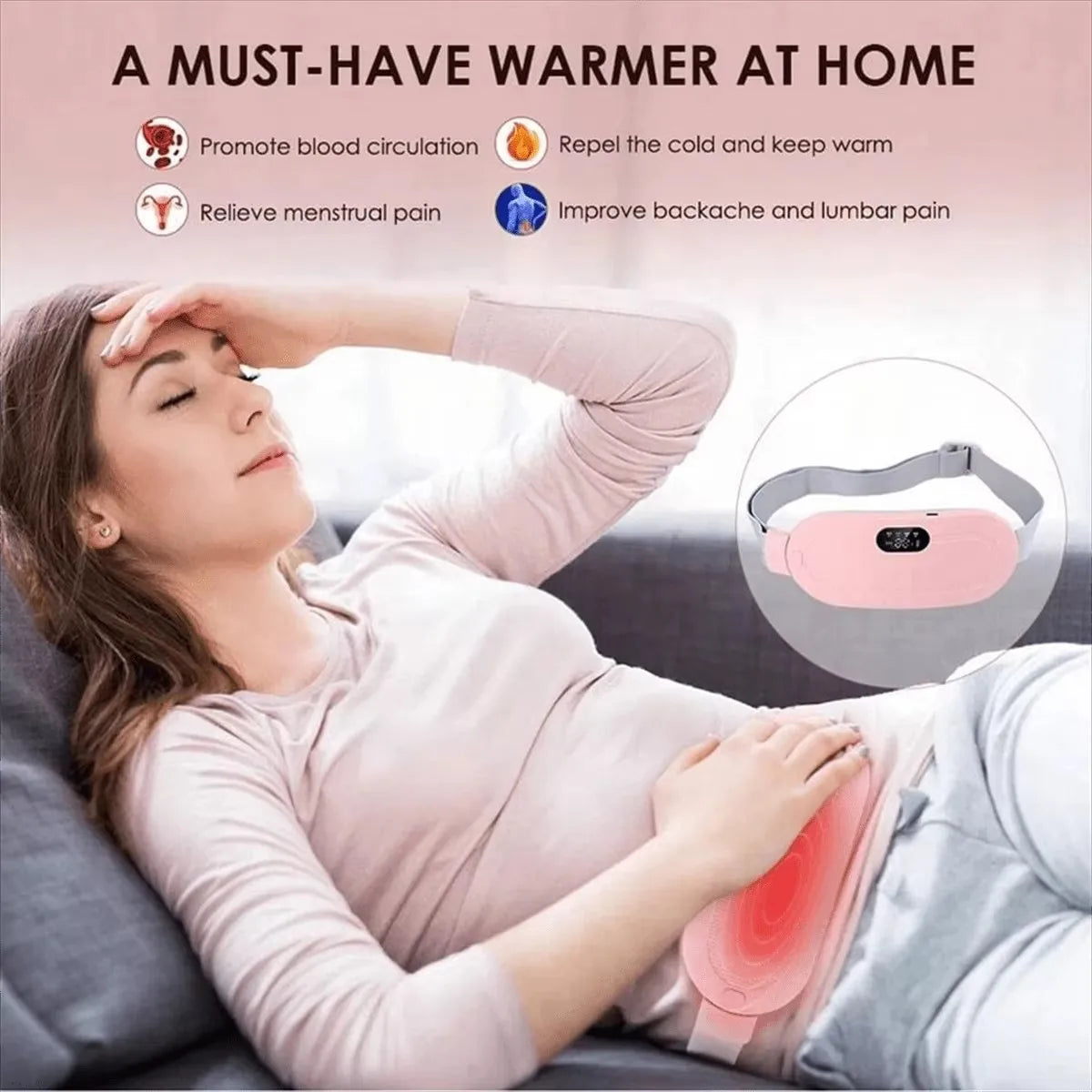 Elektrischer Menstruationsheizgürtel Massage