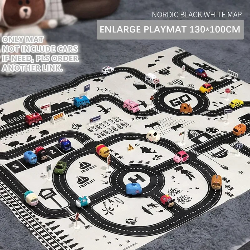 Baby Spielmatte Stadt Verkehr