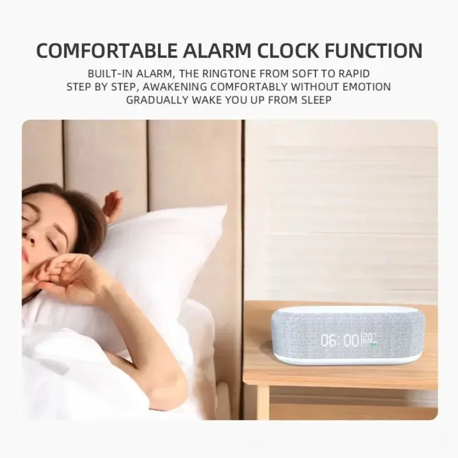 Wecker Wireless Ladegerät Lampe