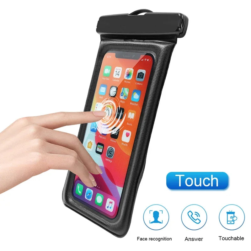 Wasserdichte Schwimmhülle Handy Airbag