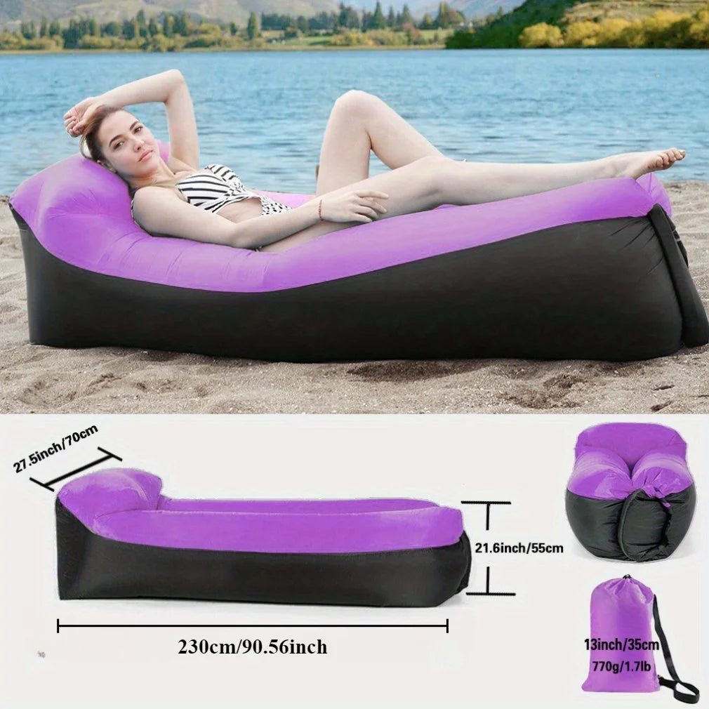 Aufblasbares Sofa Tragbar Outdoor