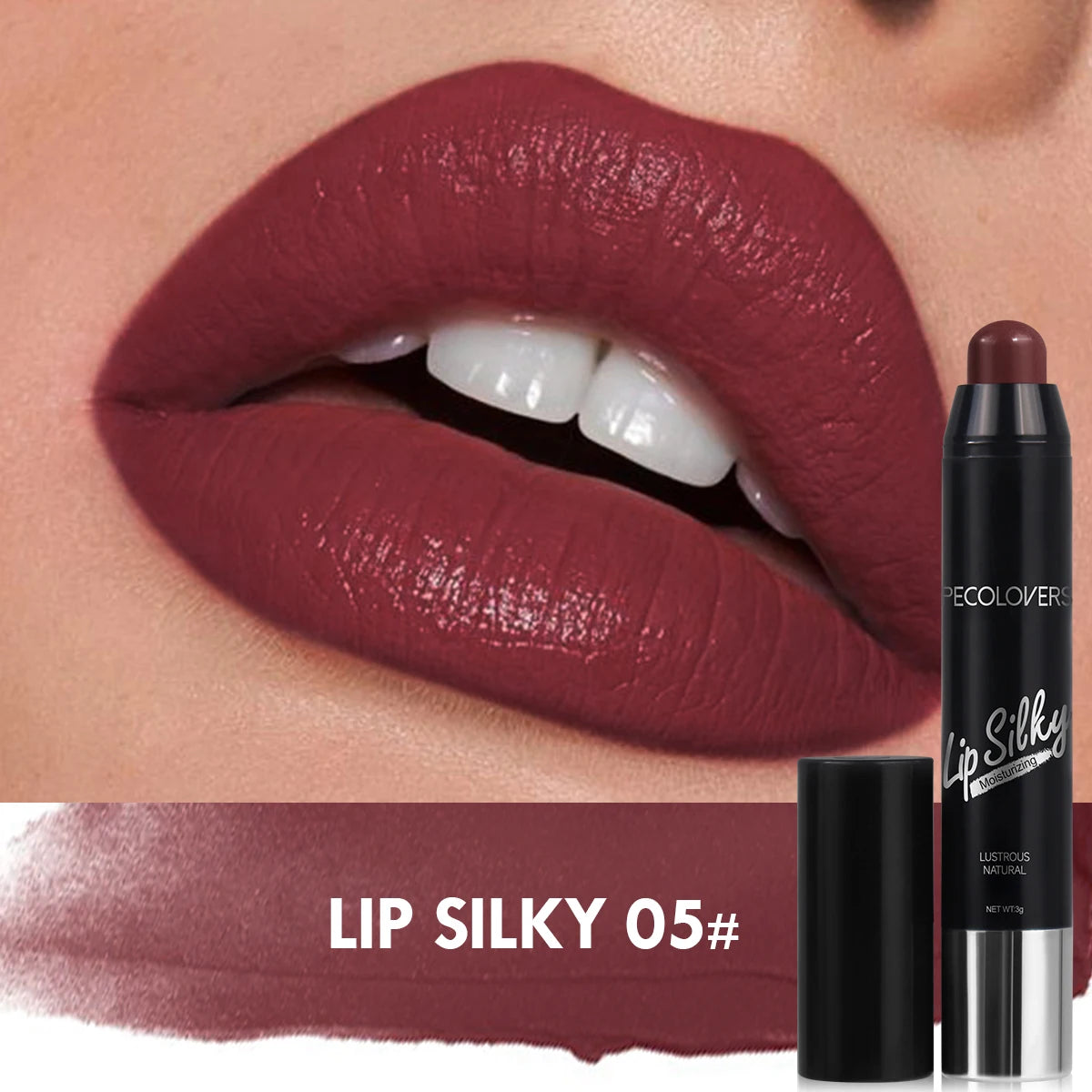 Wasserfester Matter Lippenstift Stift