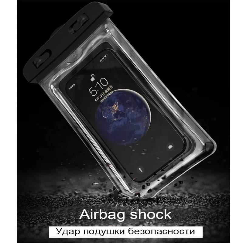 Wasserdichte Schwimmhülle Handy Airbag
