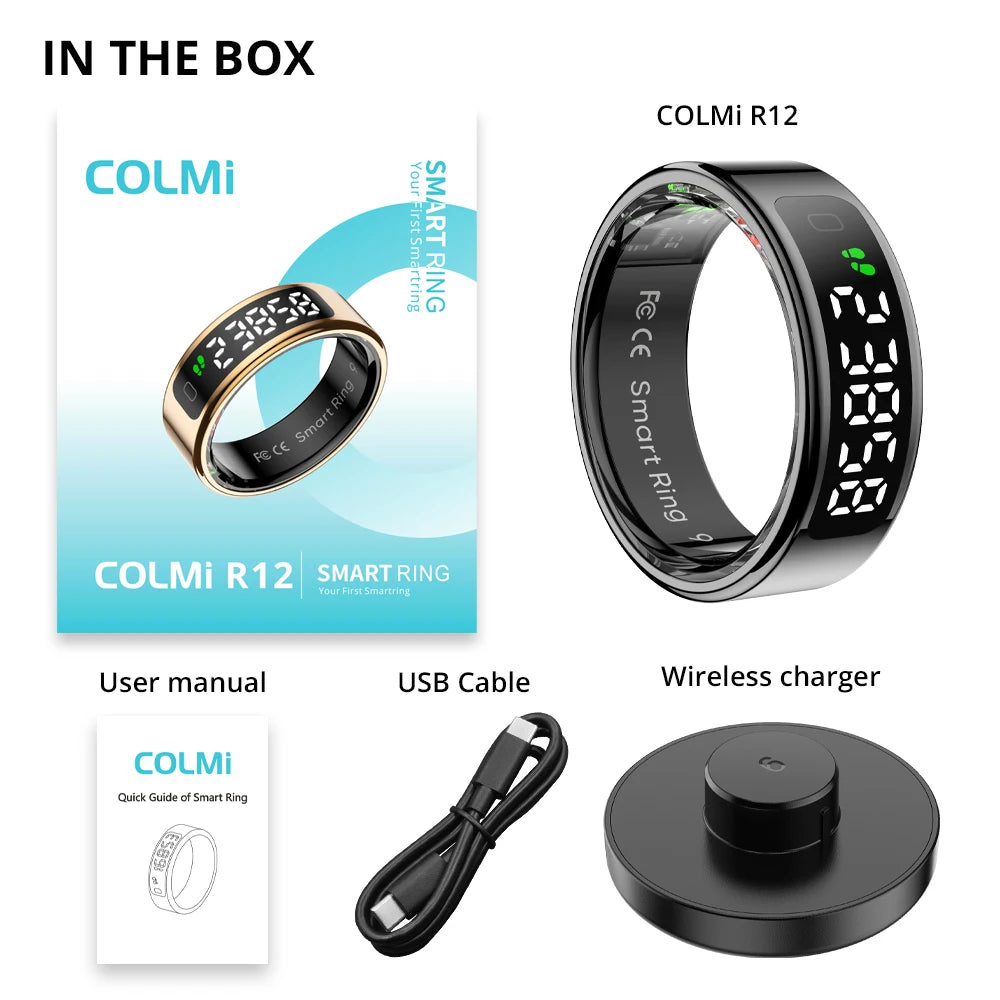 COLMI R12 Smart Ring wasserdicht Touch