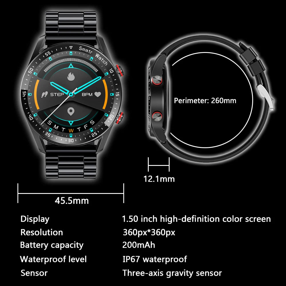 LXASFIT Smartwatch Damen Sport Bluetooth
