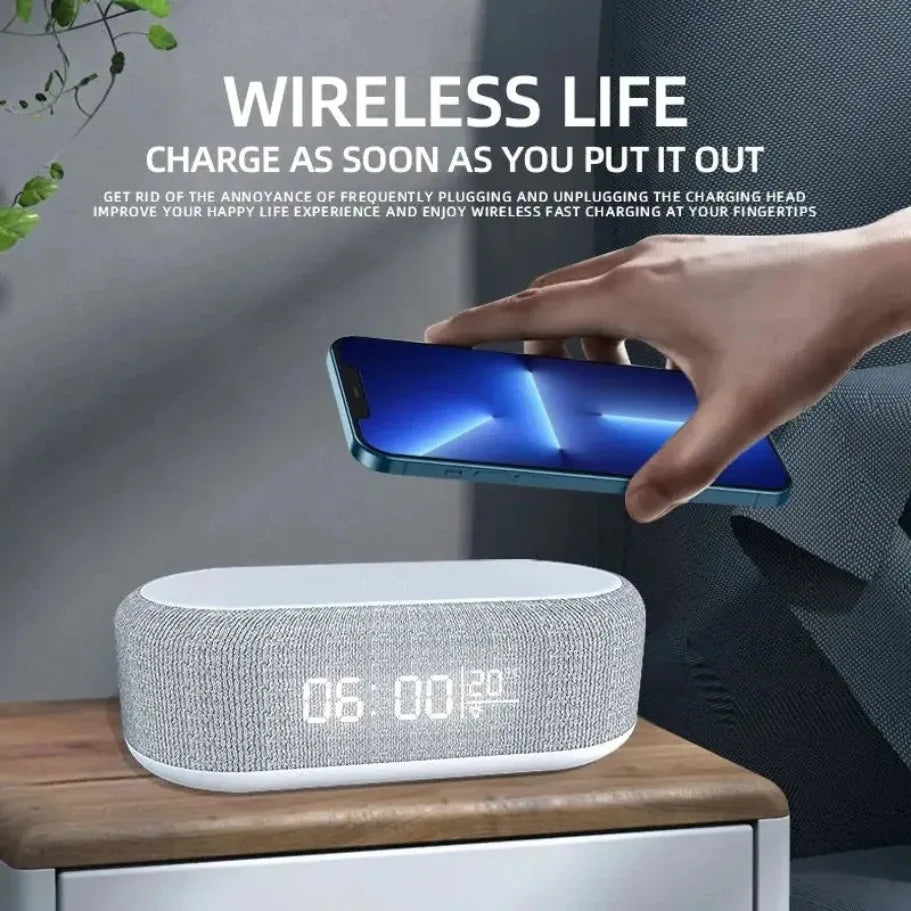 Wecker Wireless Ladegerät Lampe