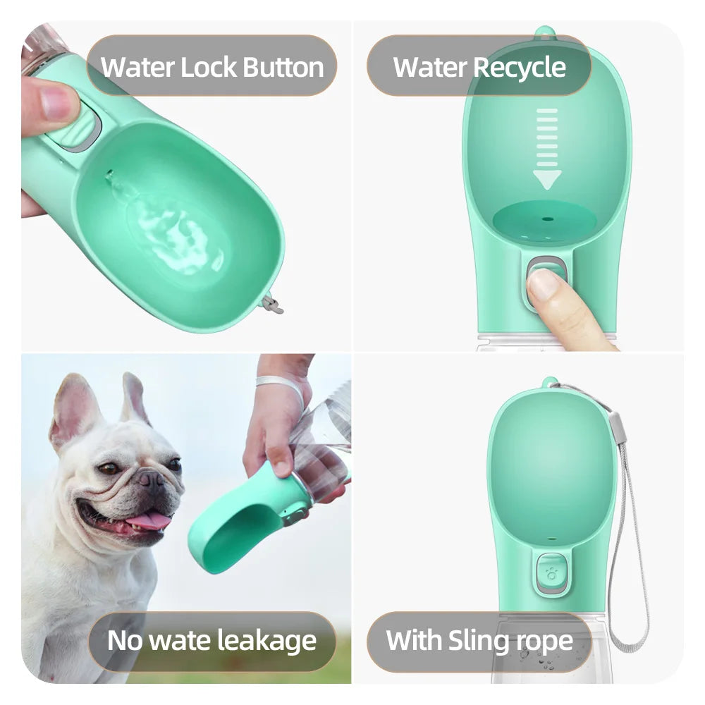 Tragbare Hunde Wasserflasche Outdoor