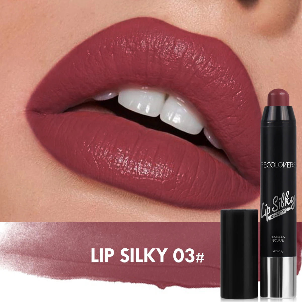 Wasserfester Matter Lippenstift Stift
