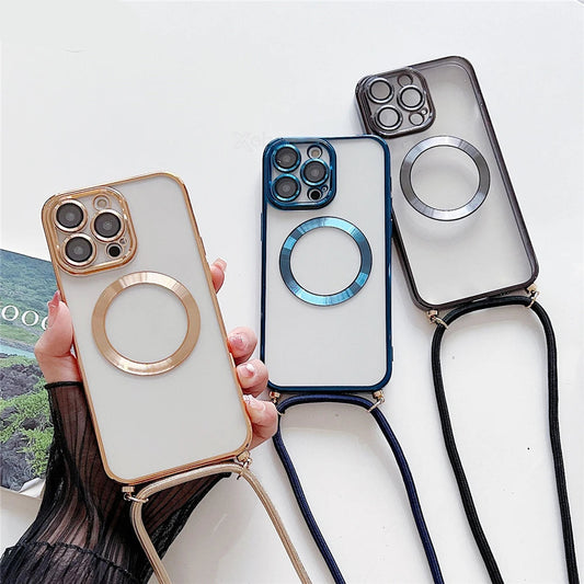 Magnetische iPhone Hülle Klar Magsafe