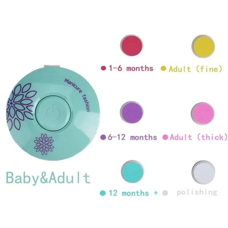 Elektrischer Baby Nageltrimmer Set