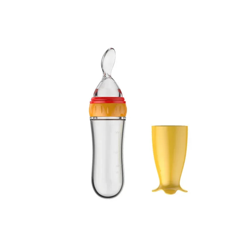 Silikon Babyflasche Löffel Set