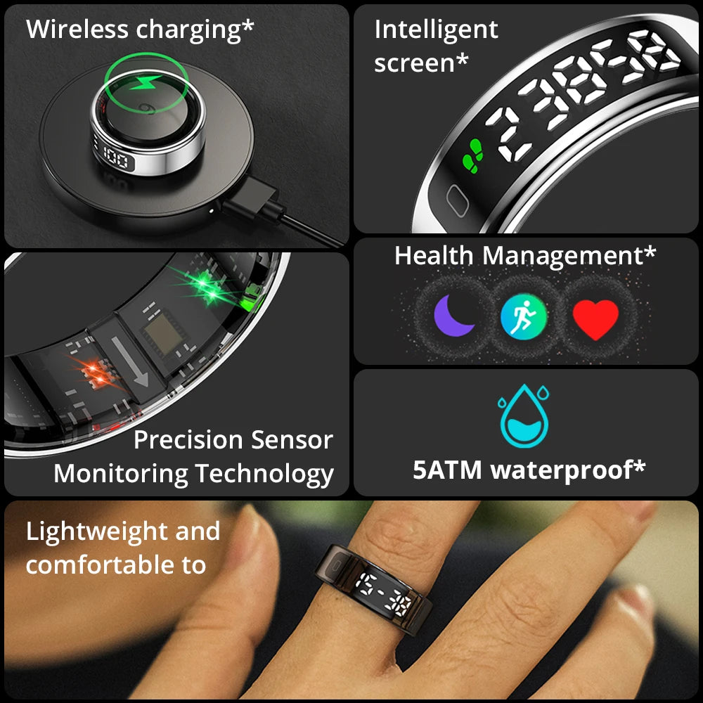 COLMI R12 Smart Ring wasserdicht Touch