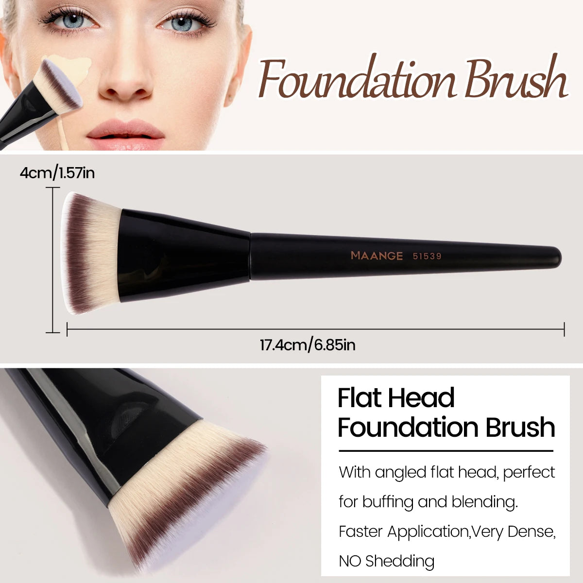 Makeup Pinsel Set Foundation