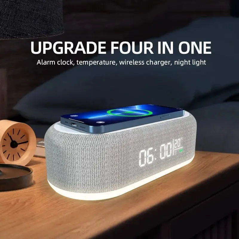 Wecker Wireless Ladegerät Lampe