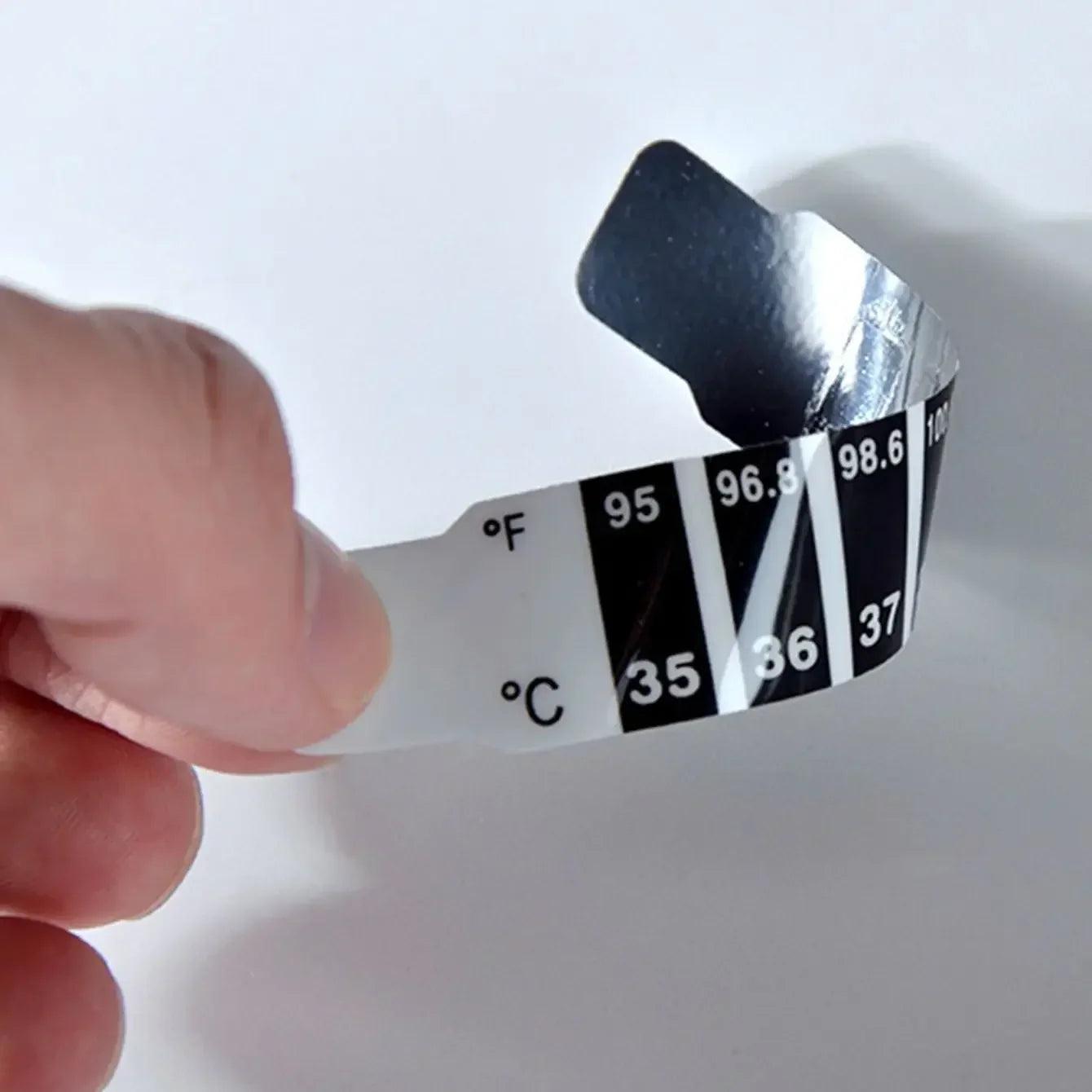 Stirn Thermometer Temperatur Aufkleber