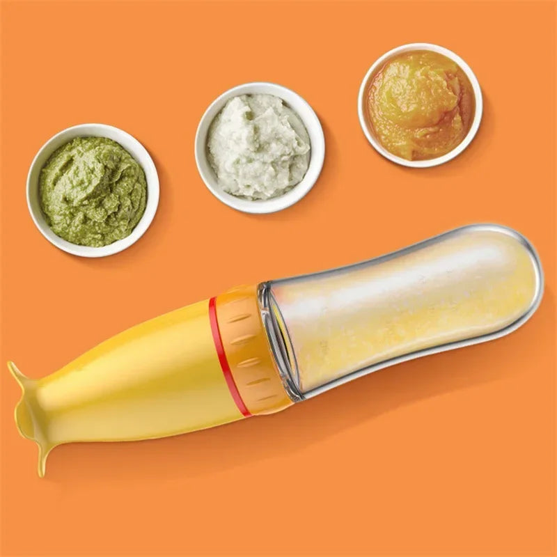 Silikon Babyflasche Löffel Set