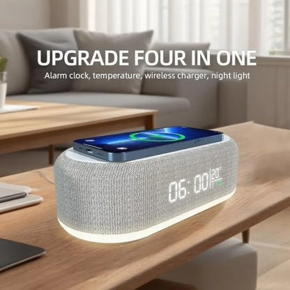 Wecker Wireless Ladegerät Lampe