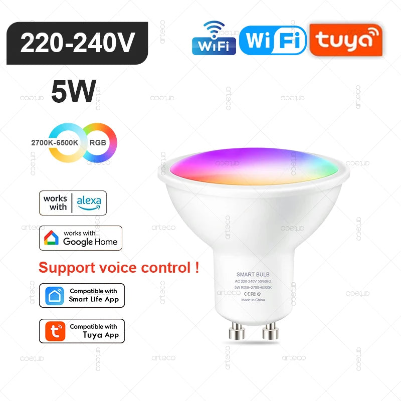 Smart LED Lampe Tuya