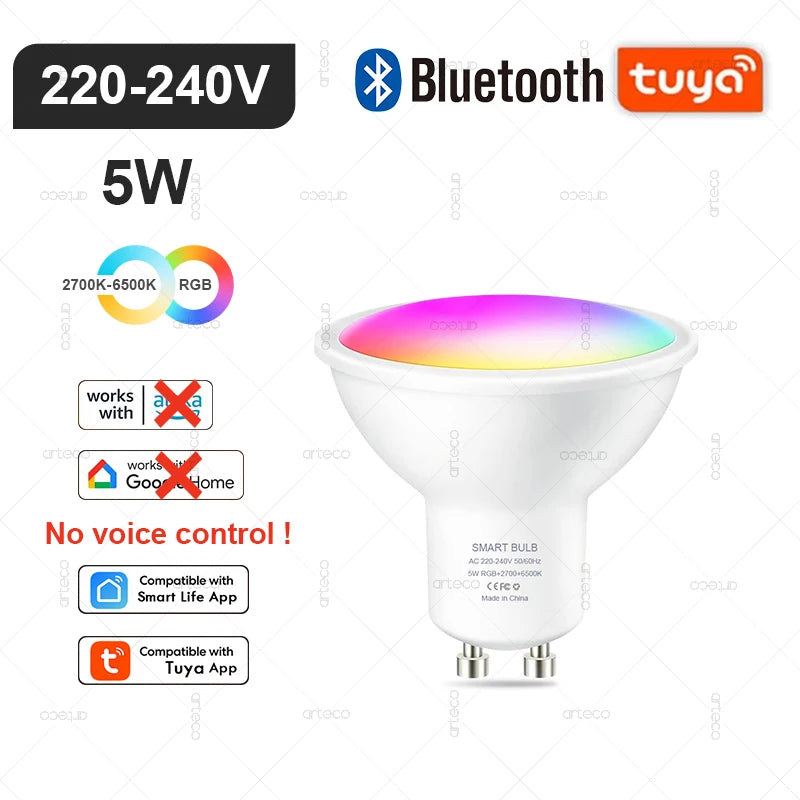Smart LED Lampe Tuya