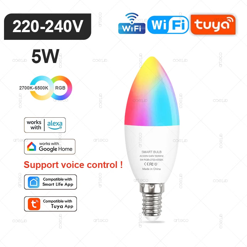 Smart LED Lampe Tuya