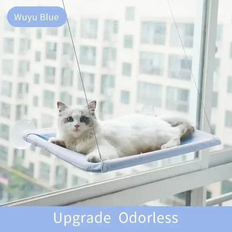 Katzen Fenster Hängematte Bett