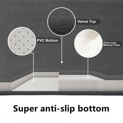 3D Rutschfeste Badematte Steinoptik