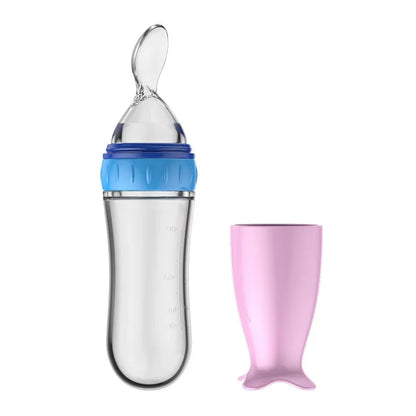 Silikon Babyflasche Löffel Set