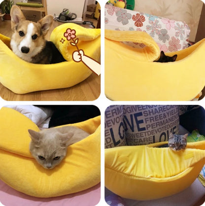 Bananen Katzenbett Gemütlich Lustig