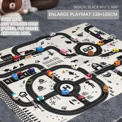 Baby Spielmatte Stadt Verkehr