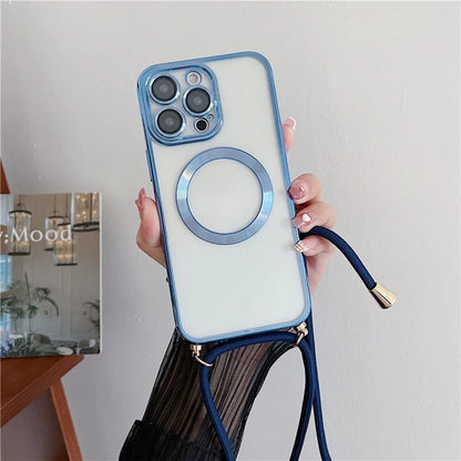 Magnetische iPhone Hülle Klar Magsafe