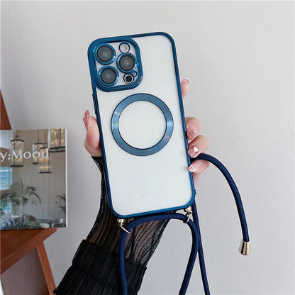Magnetische iPhone Hülle Klar Magsafe