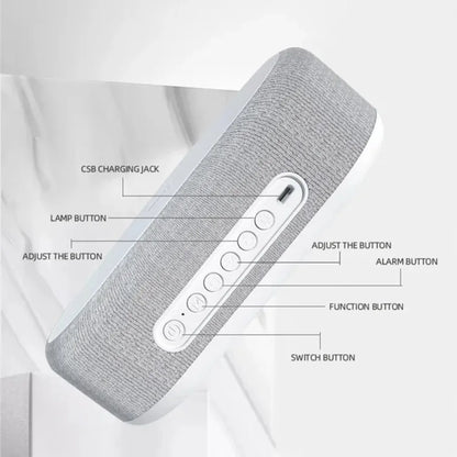 Wecker Wireless Ladegerät Lampe
