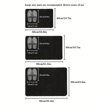 3D Rutschfeste Badematte Steinoptik