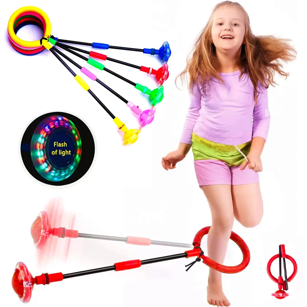 Leuchtender Fitness Sprungball